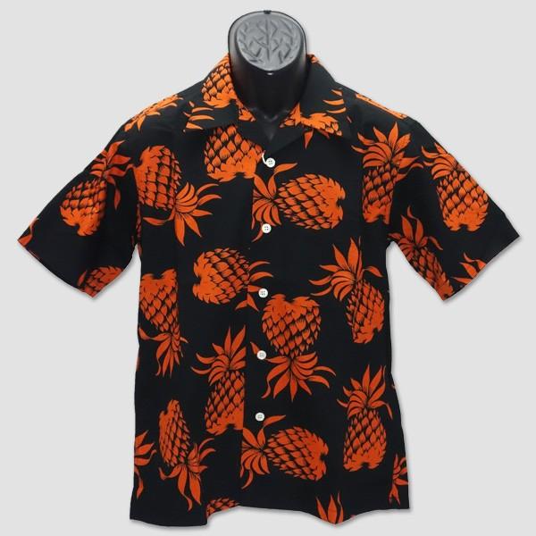 DUKE KAHANAMOKU　デューク・カハナモク　コットンオープンアロハシャツ　“DUKE'S PINEAPPLE” DK37811 | SUN SURF