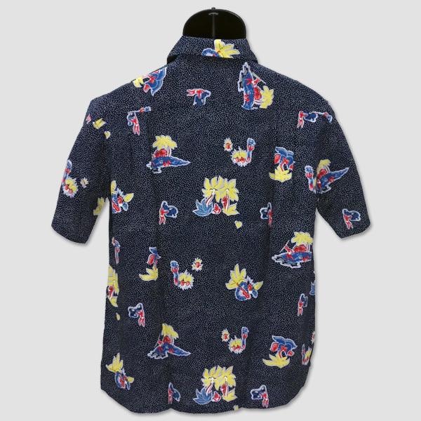 DUKE KAHANAMOKU デューク・カハナモク半袖ハワイアンシャツ　“DUKE'S POLKA DOTS” DK38677 | SUN SURF | 01