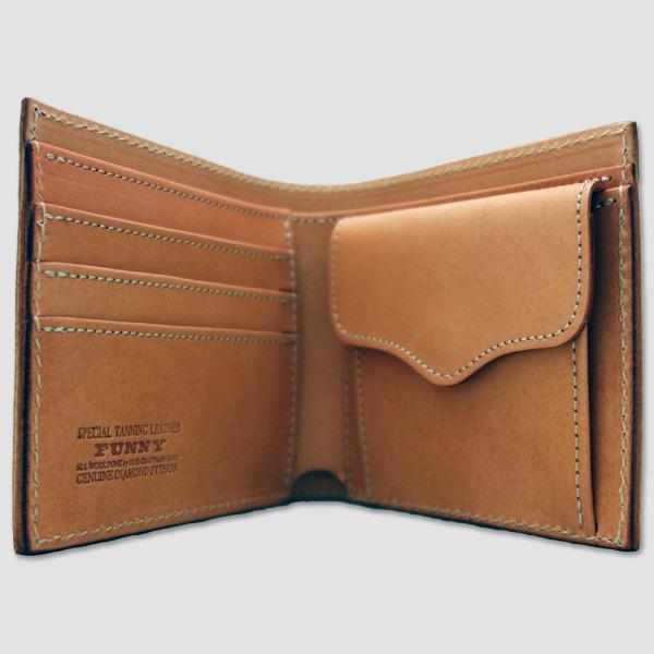 ファニー　FUNNY　ビルフォード・パイソン(ニシキヘビ)二つ折り財布　“FUNNY Billford DIAMOND PYTHON” |  | 03