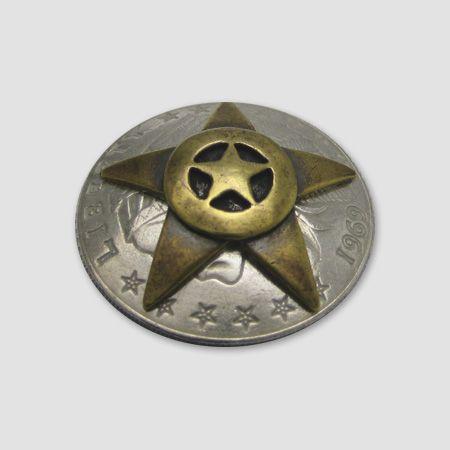 ファニー　FUNNY　31mm チーフスター・コンチョ　“Chief Star” |  | 02