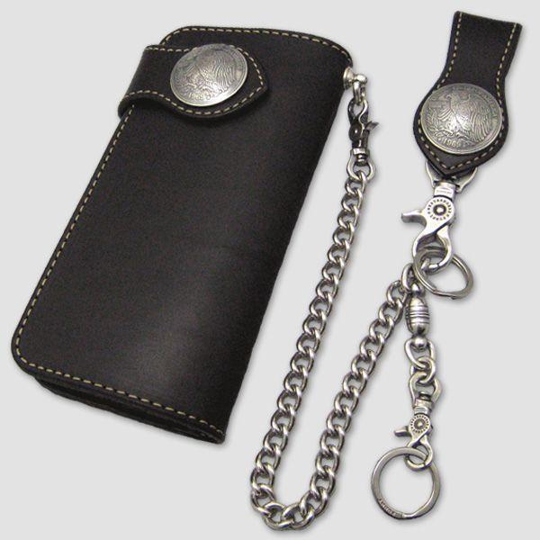 ファニー FUNNY オリジナルRIDER'S WALLET with Chain “RW-Latigo Leather Stitch ...