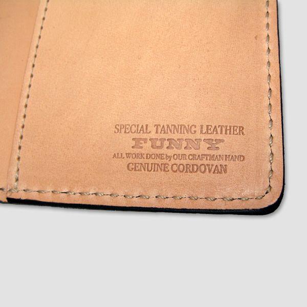 ファニー FUNNY ウォレットJr コードバン “FUNNY WALLET Jr Cordovan