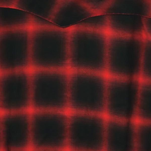 インディアン・モーターサイクル　INDIAN MOTORCYCLE　長袖ウェスタンシャツ　“RAYON OMBRE CHECK L/S WESTERN SHIRT” IM27741 | INDIAN MOTOCYCLE | 04