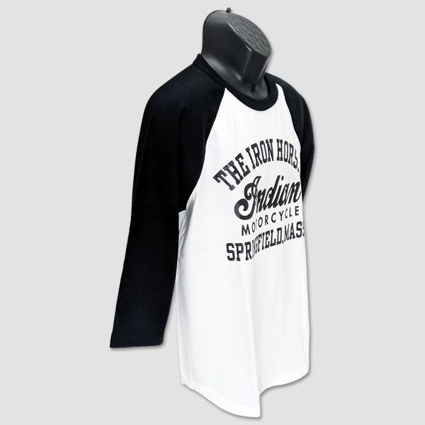 インディアン・モーターサイクル　INDIAN MOTORCYCLE　ベースボールTシャツ　“INDIAN LOGO BASEBALL T-SHIRT” IM69552 | INDIAN MOTOCYCLE | 02