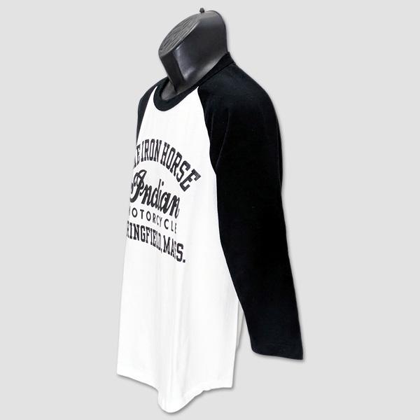 インディアン・モーターサイクル　INDIAN MOTORCYCLE　ベースボールTシャツ　“INDIAN LOGO BASEBALL T-SHIRT” IM69552 | INDIAN MOTOCYCLE | 03