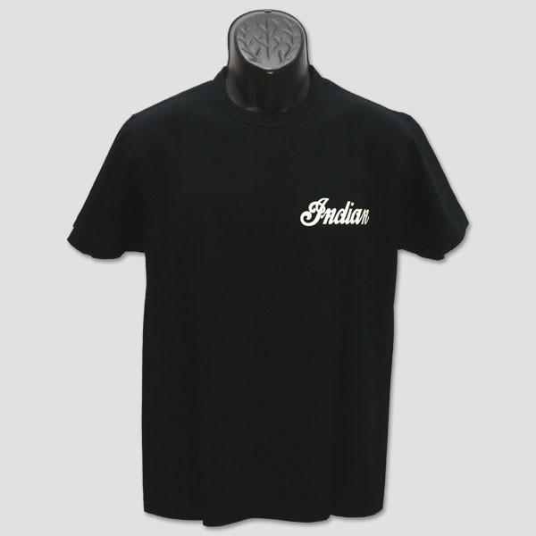 インディアン・モーターサイクル　INDIAN MOTORCYCLE　半袖ライダーＴシャツ　“MUSTCHE SKULL” IM77959 | INDIAN MOTOCYCLE | 01