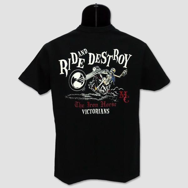 インディアン・モーターサイクル　Indian Motorcycle　半袖ライダーTシャツ　“RIDE AND DESTROY” IM78744 | INDIAN MOTOCYCLE | 02