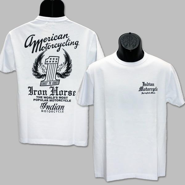 インディアン・モーターサイクル　INDIAN MOTORCYCLE　インディアンモーターサイクル Indian　Motorcycle 半袖Tシャツ　“IRON HORSE” IM79184 | INDIAN MOTOCYCLE
