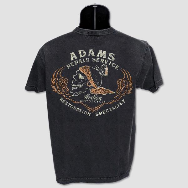 インディアン・モーターサイクル　INDIAN MOTORCYCLE　ピグメント加工Tシャツ　“ADAMS REPAIR SERVICE PIGMENT DYE T-SHIRT” IM79557 | INDIAN MOTOCYCLE | 02