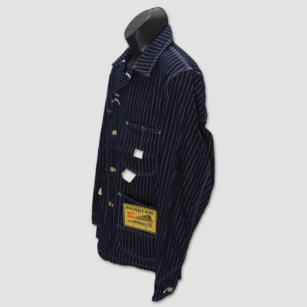 シュガーケーン　SUGAR CANE　ウォバッシュストライプ　ワークコート　“9oz WABASH STRIPE WORK COAT” SC14372 | SUGAR CANE | 03