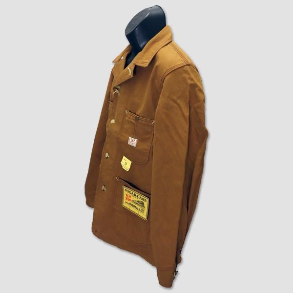 シュガーケーン　SUGAR CANE　ブラウンダック　ワークコート　“13oz BROWN DUCK WORK COAT” SC14374 | SUGAR CANE | 03