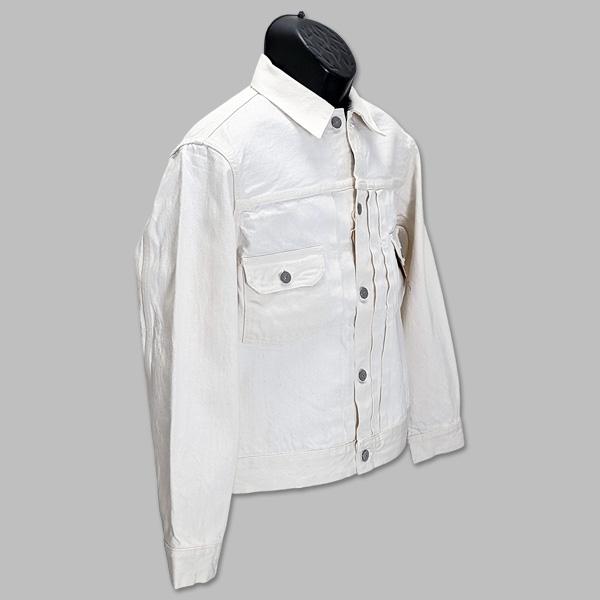 シュガーケーン　SUGAR CANE　13oz. WHITE DENIM JACKET.1953 MODEL　“13oz. WHITE DENIM JACKET.1953 MODEL” SC15720 | SUGAR CANE | 02