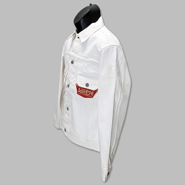 シュガーケーン　SUGAR CANE　13oz. WHITE DENIM JACKET.1953 MODEL　“13oz. WHITE DENIM JACKET.1953 MODEL” SC15720 | SUGAR CANE | 03