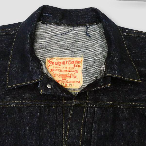 シュガーケーン　SUGAR CANE　13.5oz. BLUE DENIM BLOUSE　“Super Denim Collectibles #08 S1943 MODEL” SC19008｜doing｜06