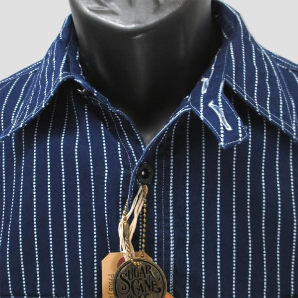 SUGAR CANE　ウォバッシュ・ストライプワークシャツ　“FICTION ROMANCE WABASH STRIPE WORK SHIRT” | SUGAR CANE | 03