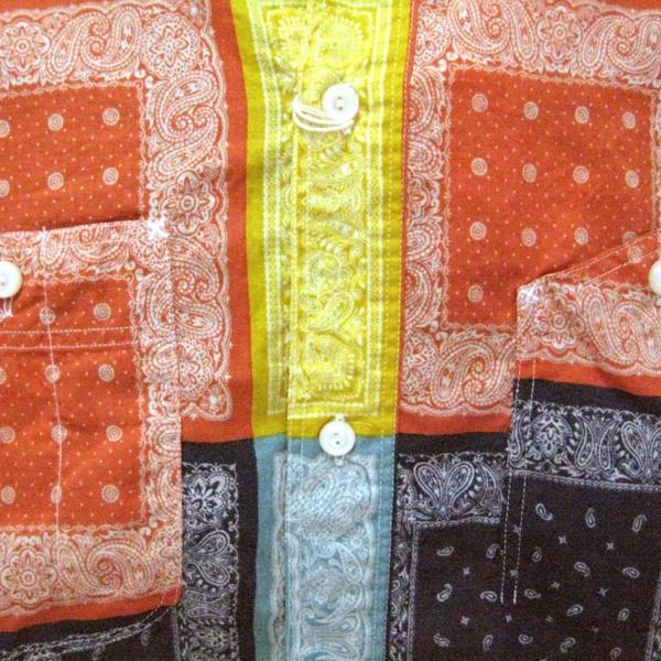 SUGAR CANE　ライトクロスバンダナプリント・ワークシャツ　"Light BANDANNA PRINT WORK SHIRTS" | SUGAR CANE | 03