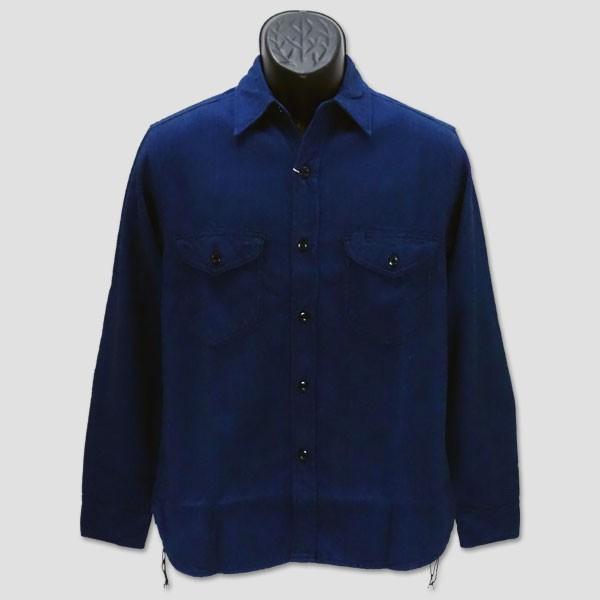 シュガーケーン SUGAR CANE　長袖コットンフランネル・ワークシャツ　“COTTON FLANNEL WORK SHIRT” | SUGAR CANE
