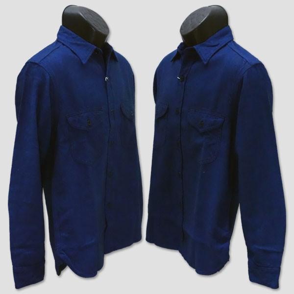 シュガーケーン SUGAR CANE　長袖コットンフランネル・ワークシャツ　“COTTON FLANNEL WORK SHIRT” | SUGAR CANE | 02