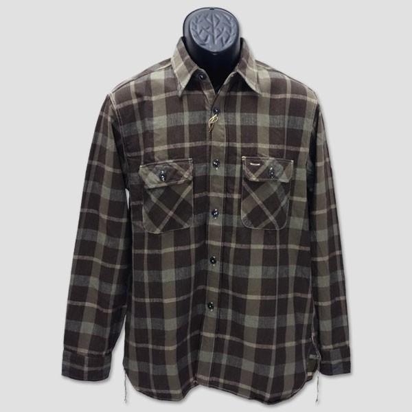 シュガーケーン SUGAR CANE　長袖ツウィルチェック・ワークシャツ　“6.2oz TWILL CHECK WORK SHIRT”