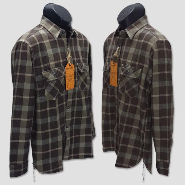 シュガーケーン SUGAR CANE　長袖ツウィルチェック・ワークシャツ　“6.2oz TWILL CHECK WORK SHIRT” | SUGAR CANE | 03