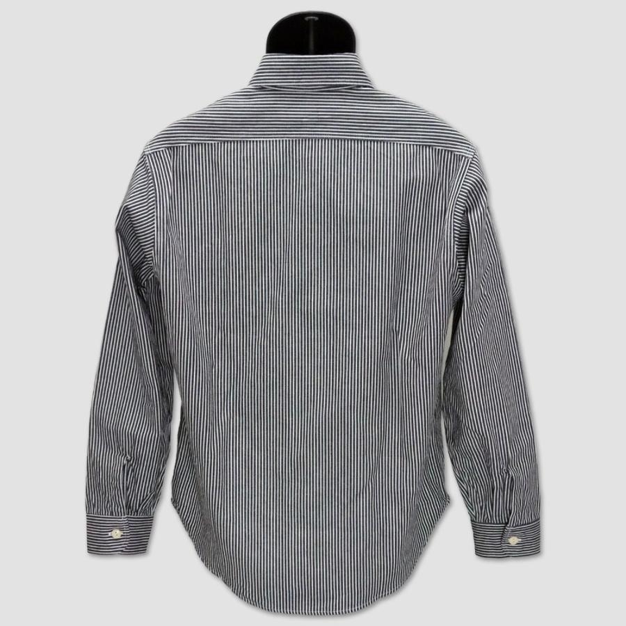 シュガーケーン　SUGAR CANE　長袖ヒッコリーストライプ・ワークシャツ　“HICKORY STRIPE L/S WORK SHIRT” SC27853 | SUGAR CANE | 01