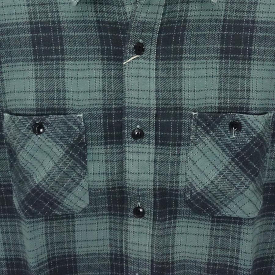 シュガーケーン　SUGAR CANE　長袖ツイルワークシャツ　“TWILL CHECK WORK SHIRT” SC27962 | SUGAR CANE | 04