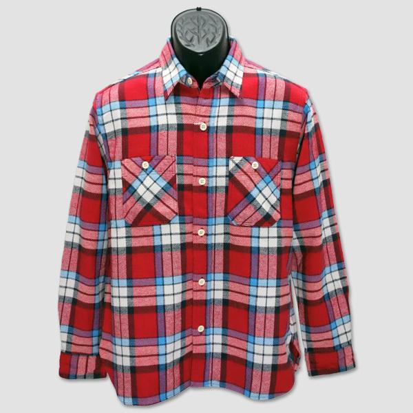 シュガーケーン　SUGAR CANE　長袖ツイルチェック・ワークシャツ　“TWILL CHECK L/S WORK SHIRT” SC28742 | SUGAR CANE