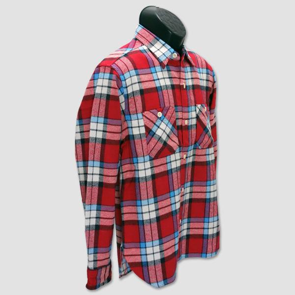 シュガーケーン　SUGAR CANE　長袖ツイルチェック・ワークシャツ　“TWILL CHECK L/S WORK SHIRT” SC28742 | SUGAR CANE | 02