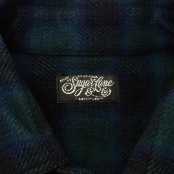 シュガーケーン　SUGAR CANE　厚手ツイルチェック・ワークシャツ　“8/2 HEAVY TWILL CHECK WORK SHIRT” SC28763 | SUGAR CANE | 05