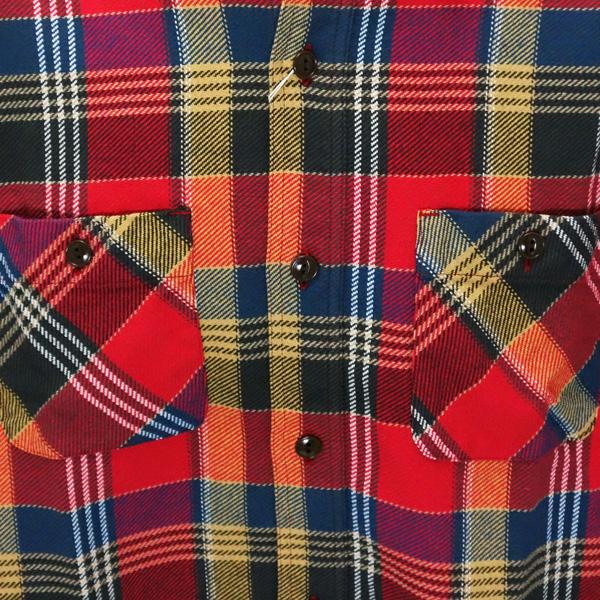 シュガーケーン　SUGAR CANE　厚手ツイルチェックワークシャツ　“TWILL CHECK L/S WORK SHIRT” SC28955 | SUGAR CANE | 05