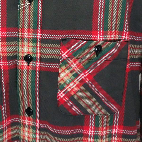 シュガーケーン　SUGAR CANE　厚手ツイルチェックワークシャツ　“TWILL CHECK L/S WORK SHIRT” SC28959 | SUGAR CANE | 04