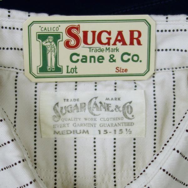 シュガーケーン　SUGAR CANE　ウォバッシュ・ストライプ半袖ワークシャツ　“8.5oz WABASH STRIPE WORK SHIRT” SC37275A | SUGAR CANE | 06
