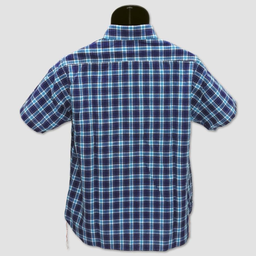 シュガーケイン　SUGAR CANE　半袖ミニチェックワークシャツ　“MINI CHECK S/S WORK SHIRT” SC38157 | SUGAR CANE | 01