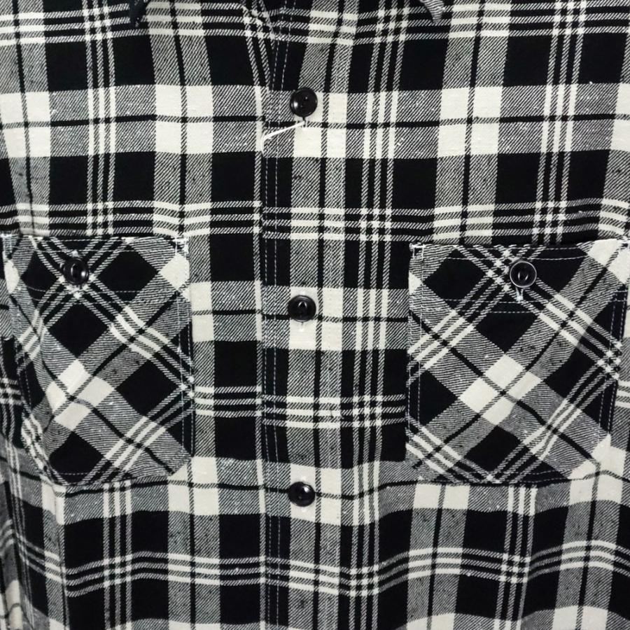 シュガーケイン　SUGAR CANE　半袖ネップツィルチェックワークシャツ　“NEP TWILL CHECK S/S WORK SHIRT” SC38158 | SUGAR CANE | 04