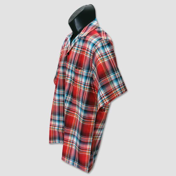 シュガーケーン　SUGAR CANE　マドラスチェック・オープンシャツ　“MADRAS CHECK S/S OPEN SHIRT” SC39123 | SUGAR CANE | 03