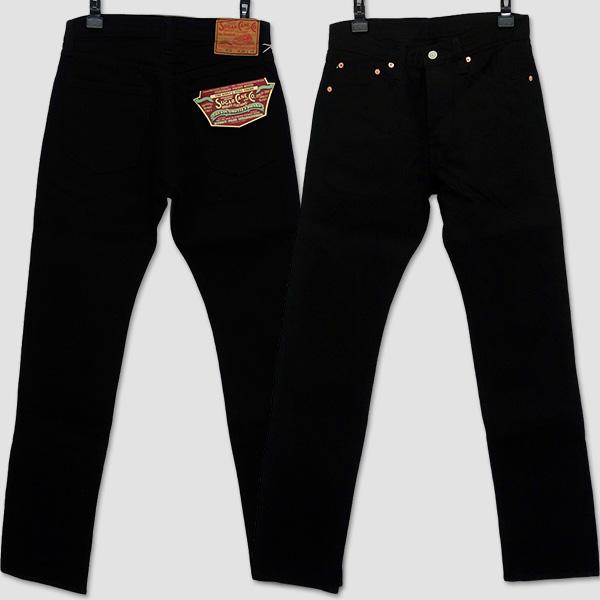 シュガーケーン　SUGAR CANE　ブラックデニム スリム・ジーンズ　“SUGAR CANE BLACK DENIM SLIM JEANS” SC41470 | SUGAR CANE
