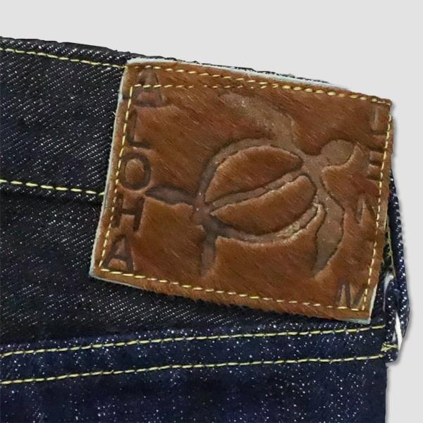 シュガーケーン　SUGAR CANE　14oz デニム　スリムモデル　パンツ　“砂糖黍製琉球藍混xHAWAII藍混 14oz INDIGO DENIM SLIM MODEL ” SC41701 | SUGAR CANE | 06