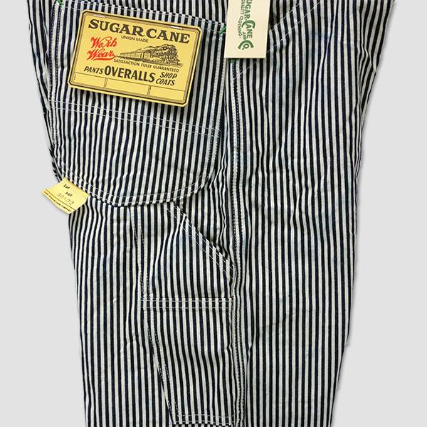 シュガーケーン　SUGAR CANE　ヒッコリーストライプ・ワークパンツ　“11oz HICKORY STRIPE WORK PANTS” SC41823 | SUGAR CANE | 07
