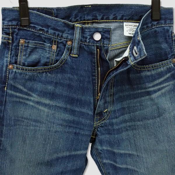 シュガーケーン　SUGAR CANE　12oz スリム テーパーフィット アンクルカットパンツ　“12oz INDIGO DENIM SLIM TAPER FIT ANCLE-CUT PANTS” SC41877 | SUGAR CANE | 05