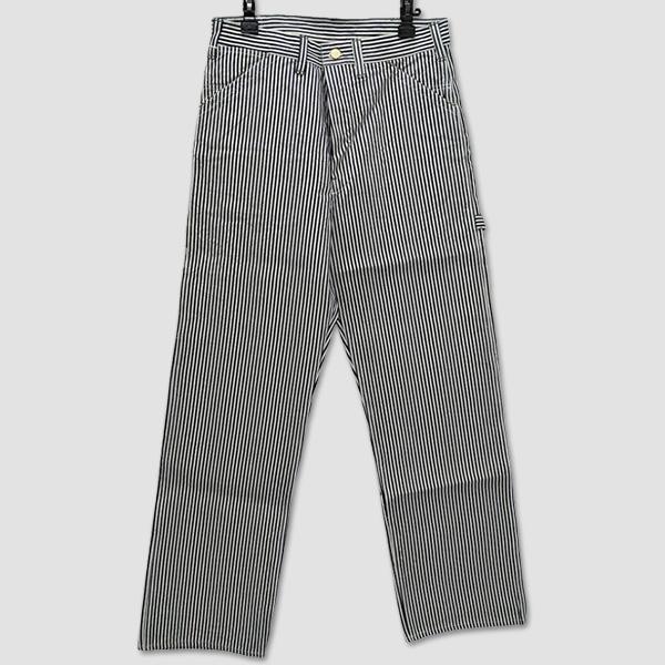 シュガーケーン　SUGAR CANE　11ozヒッコリーストライプ・ワークパンツ　“11oz HICKORY STRIPE WORK PANTS” SC42496 | SUGAR CANE