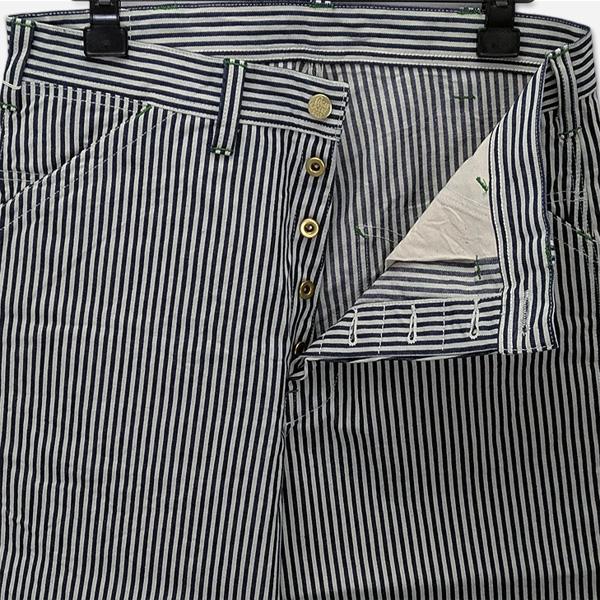 シュガーケーン　SUGAR CANE　11ozヒッコリーストライプ・ワークパンツ　“11oz HICKORY STRIPE WORK PANTS” SC42496 | SUGAR CANE | 04