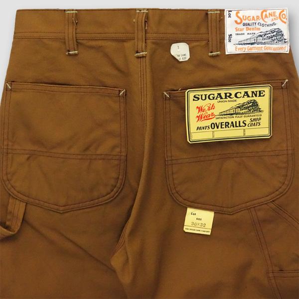 シュガーケーン　SUGAR CANE　13ozブラウンダック・ワークパンツ　“BROWN DUCK WORK PANTS” SC42497 | SUGAR CANE | 03