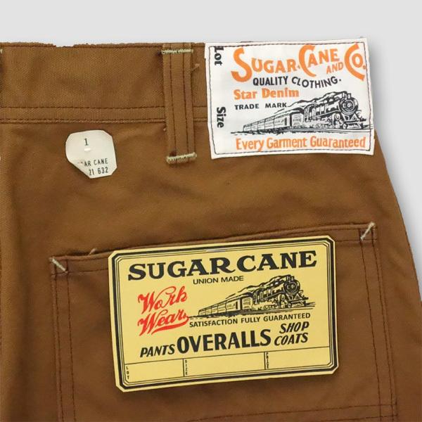 シュガーケーン　SUGAR CANE　13ozブラウンダック・ワークパンツ　“BROWN DUCK WORK PANTS” SC42497 | SUGAR CANE | 07