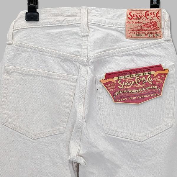 シュガーケーン　SUGAR CANE　13oz ホワイトデニム 1947 MODEL　“13oz WHITE DENIM 1947 MODEL” SC42560 | SUGAR CANE | 04