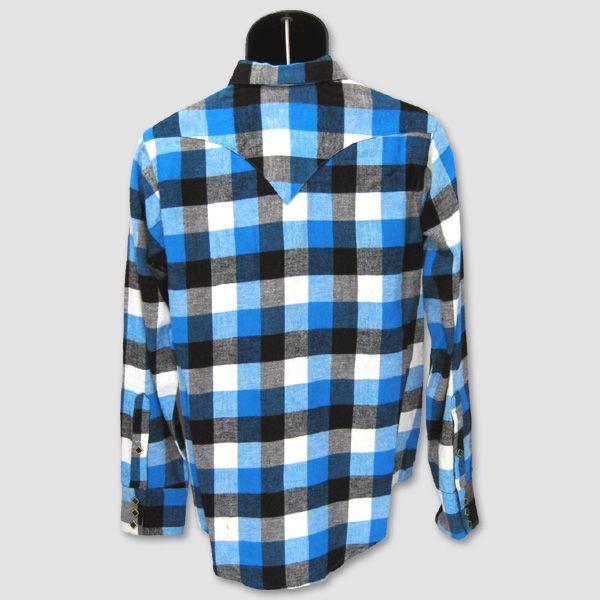 Rock Mount　ウエスタンシャツ　“Lt.FLANNEL CHECK WESTERN SHIRTS” | ROCKMOUNT | 01