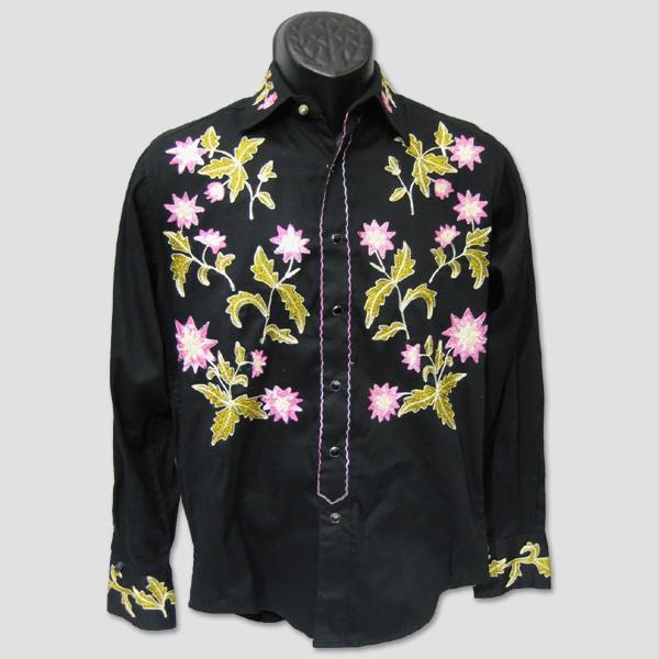 Rock Mount　刺しゅうウエスタンシャツ“Embroidery Flower Western Shirts" | ROCKMOUNT