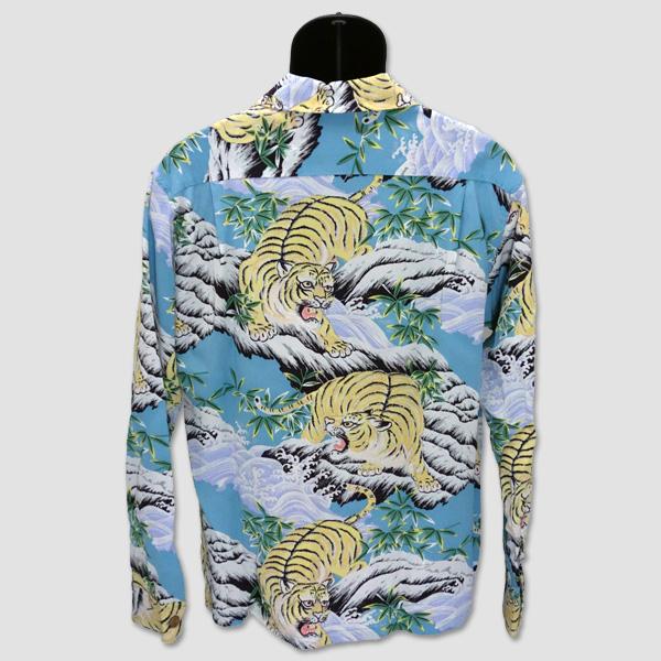 サンサーフ　SUN SURF　長袖レーヨンハワイアンシャツ　“FIGHTING TIGER” SS29004 | SUN SURF | 01