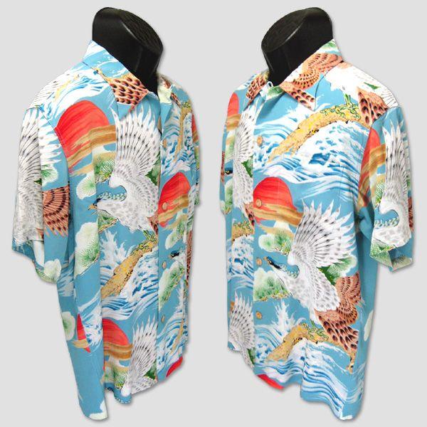 SUN SURF　半袖アロハシャツ・スペシャルエディション　"HAWK LIGHTED BY THE RISING SUN" | SUN SURF | 02