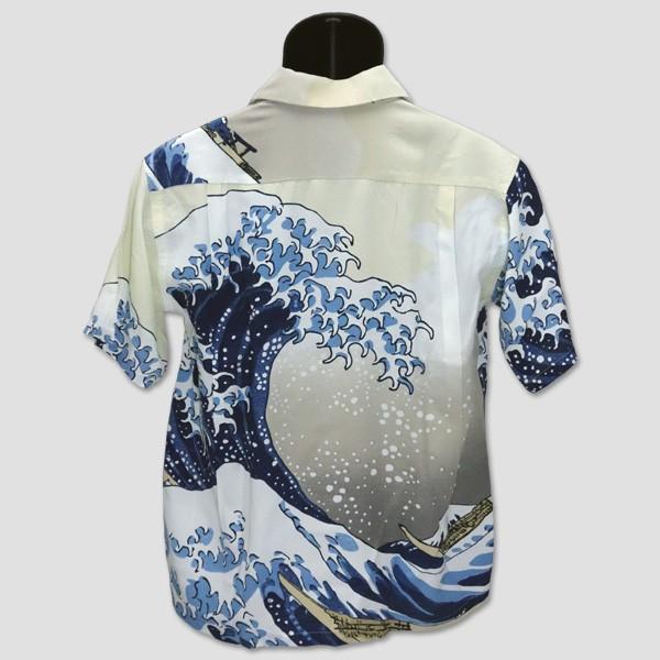サンサーフ　SUN SURFx北斎アロハシャツ　“神奈川沖浪裏” SS37651 | SUN SURF | 01