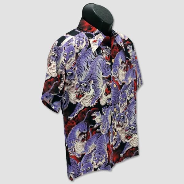 SUN SURF　サン・サーフ半袖ハワイアンシャツ KALAKAUA SPECIAL EDITION　“One Hundred Tigers” SS38201 | SUN SURF | 03